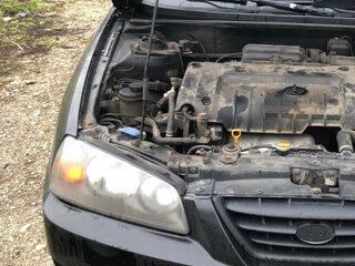 2004 Hyundai Elantra III (XD2) Рестайлинг, чёрный, 369000 рублей, вид 1