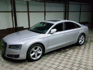 2010 Audi A8 III (D4), серебристый, 1800000 рублей, вид 4