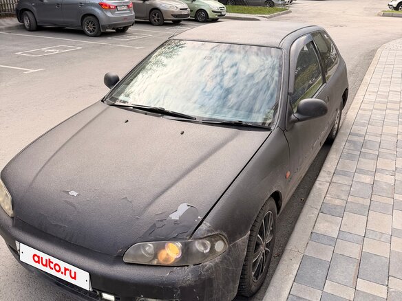 1994 Honda Civic V, чёрный, 75000 рублей