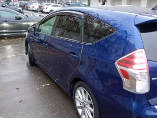 2016 Toyota Prius Alpha I (ZVW40/41) Рестайлинг, синий, 1700000 рублей, вид 4