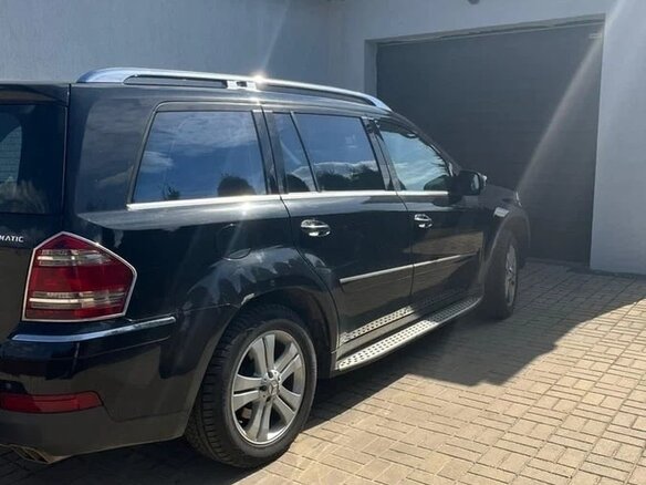 2008 Mercedes-Benz GL-Класс 500 I (X164), чёрный, 1200000 рублей - вид 2