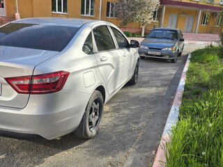 2019 Lada (ВАЗ) Vesta I, серебристый, 870000 рублей, вид 5