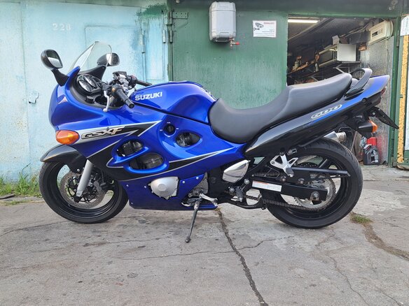 2003 Suzuki GSX 600F Katana, синий, 320000 рублей - вид 6