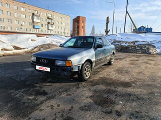 1989 Audi 80 IV (B3), синий, 138000 рублей, вид 1