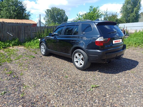 2008 BMW X3 20d I (E83) Рестайлинг, чёрный, 735000 рублей - вид 10