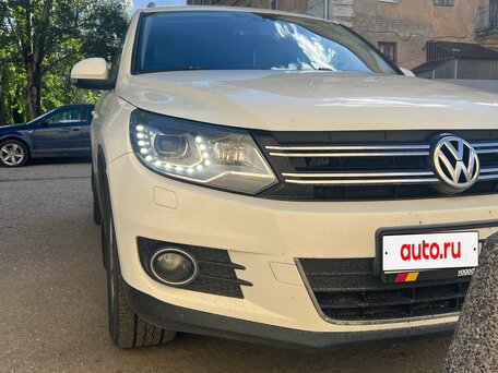 2012 Volkswagen Tiguan I Рестайлинг, белый, 1100000 рублей, вид 3