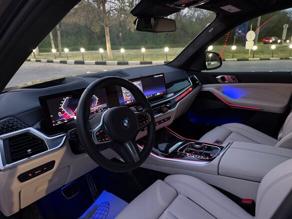 2024 BMW X5 40i IV (G05/G18) Рестайлинг, синий, 8800000 рублей - вид 14