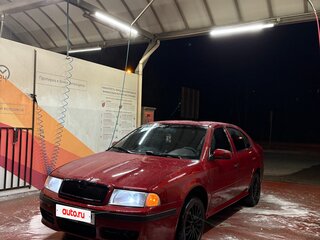 2008 Skoda Octavia I (A4) Рестайлинг, красный, 430000 рублей, вид 1