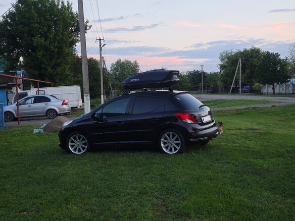 2009 Peugeot 207 I, чёрный, 480000 рублей - вид 1