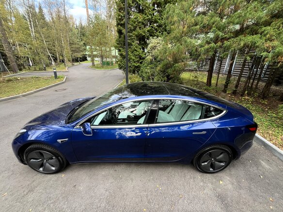 2020 Tesla Model 3 Standart Plus I, синий, 2590000 рублей - вид 4