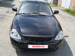 2013 Lada (ВАЗ) Priora I Рестайлинг, чёрный, 400000 рублей, вид 1