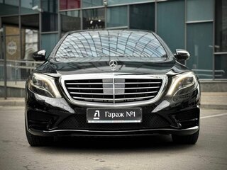 2014 Mercedes-Benz S-Класс 500 Long VI (W222, C217), чёрный, 2475000 рублей, вид 2