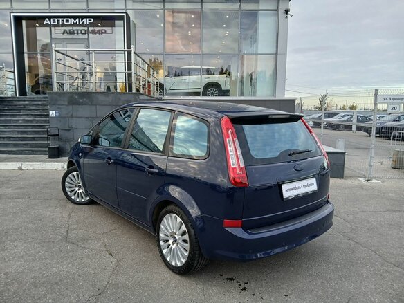 2008 Ford C-MAX I Рестайлинг, синий, 695000 рублей - вид 6