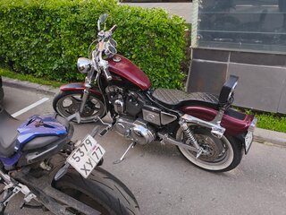2001 Harley-Davidson Sportster 1200, красный, 500000 рублей, вид 3