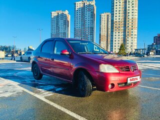 2008 Renault Logan I, красный, 420000 рублей, вид 4