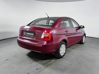 2006 Hyundai Verna II, красный, 475000 рублей, вид 5
