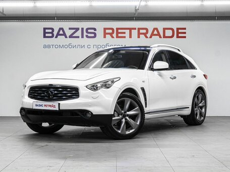 2010 Infiniti FX37 II (S51), белый, 1669000 рублей, вид 1