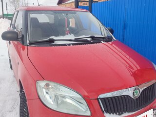 2009 Skoda Fabia II, красный, 415000 рублей, вид 2