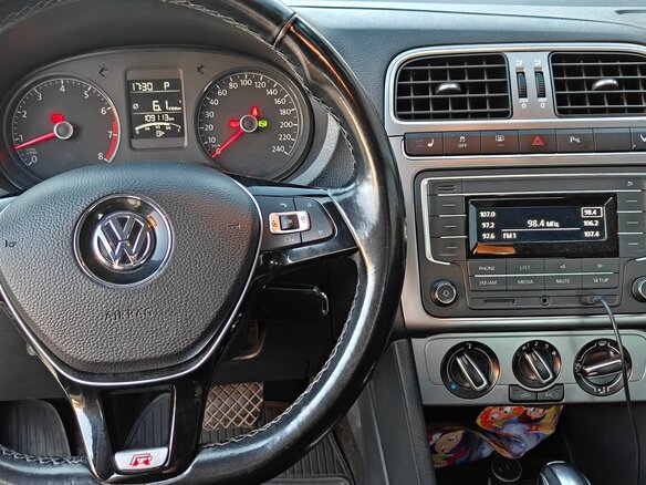 2019 Volkswagen Polo V Рестайлинг, белый - вид 16