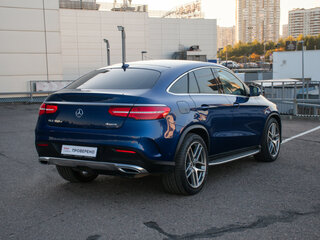 2018 Mercedes-Benz GLE Coupe 350 d I (C292), синий, 3587000 рублей, вид 5