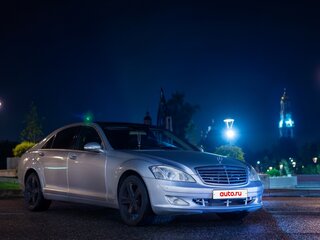 2006 Mercedes-Benz S-Класс 350 Long V (W221), серебристый, 920000 рублей, вид 3