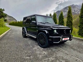 2002 Mercedes-Benz G-Класс 500 II (W463), чёрный, 2100000 рублей, вид 2
