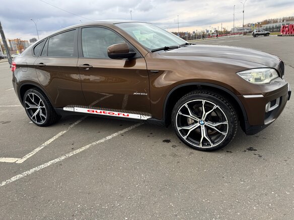 2013 BMW X6 30d I (E71) Рестайлинг, коричневый, 2550000 рублей - вид 1