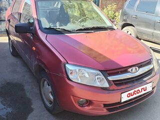 2012 Lada (ВАЗ) Granta I, красный, 190000 рублей, вид 2