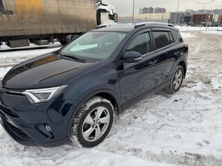 2018 Toyota RAV4 IV (XA40) Рестайлинг, синий, 3350000 рублей, вид 2