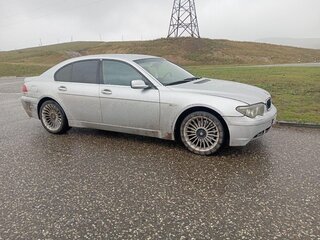 2001 BMW 7 серии Long 745Li IV (E65/E66), серебристый, 580000 рублей, вид 4