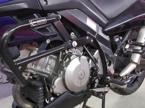 2004 Suzuki V-Strom 1000, синий, 455000 рублей - вид 3