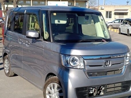 2021 Honda N-BOX II Рестайлинг, серый, 940000 рублей, вид 1