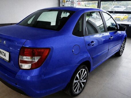 2025 Lada (ВАЗ) Granta I Рестайлинг, синий, 1230000 рублей, вид 3