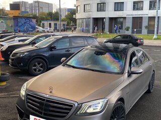 2014 Mercedes-Benz S-Класс 500 VI (W222, C217), чёрный, 4200000 рублей, вид 4