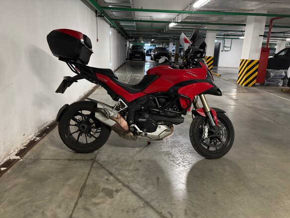 2010 Ducati Multistrada 1200, красный, 800000 рублей - вид 6