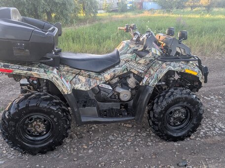 2008 BRP Can-Am Outlander Max XT-P 650T, зелёный, 570000 рублей, вид 5