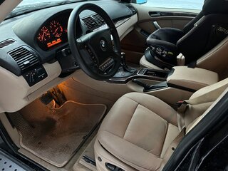 2005 BMW X5 3.0i I (E53) Рестайлинг, чёрный, 950000 рублей, вид 5