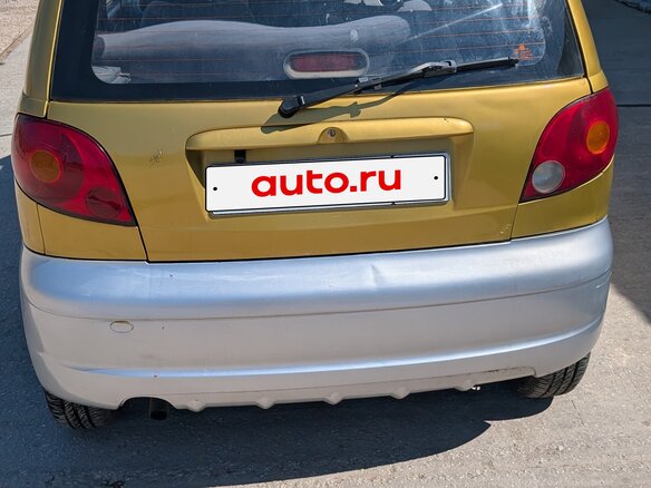 2003 Daewoo Matiz I Рестайлинг, жёлтый, 170000 рублей - вид 4
