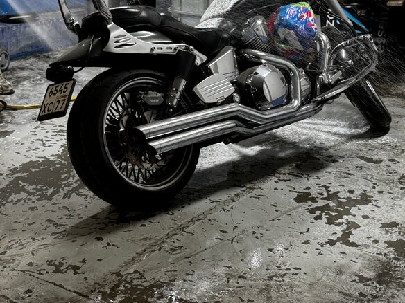 2001 Honda VTX 1800, чёрный, 650000 рублей - вид 5