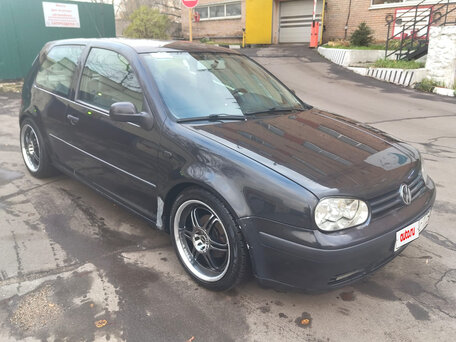 2002 Volkswagen Golf IV, чёрный, 284000 рублей, вид 1