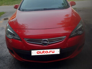 2013 Opel Astra GTC J Рестайлинг, красный, 800000 рублей, вид 3