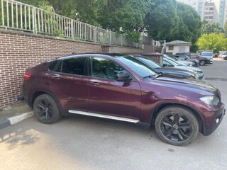 2009 BMW X6 35i 6-speed I (E71), красный, 1450000 рублей, вид 5