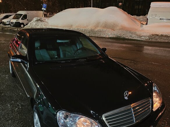 2000 Mercedes-Benz S-Класс 600 Long IV (W220), чёрный, 650000 рублей - вид 11