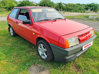 1991 Lada (ВАЗ) 2108, красный, 200000 рублей, вид 3