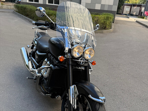 2012 Triumph Rocket III, чёрный, 900000 рублей - вид 19