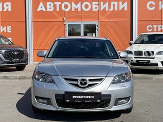 2008 Mazda 3 I (BK) Рестайлинг, серебристый, 590000 рублей, вид 2