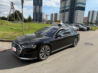 2021 Audi A8 50 TDI IV (D5), чёрный, 7150000 рублей, вид 1