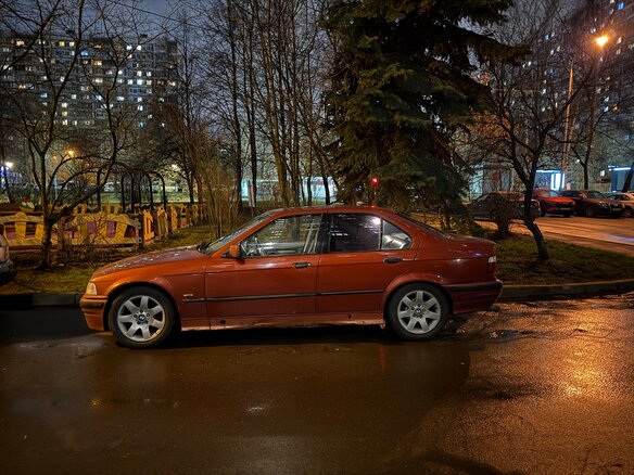 1994 BMW 3 серии 318i III (E36), оранжевый, 200000 рублей - вид 7