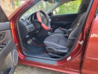 2008 Mazda 3 I (BK) Рестайлинг, красный, 600000 рублей, вид 4