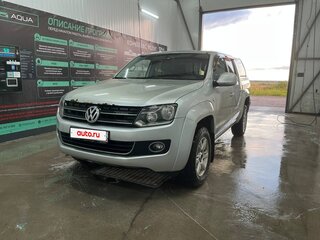 2012 Volkswagen Amarok Double Cab full-time I, серебристый, 1190000 рублей, вид 1